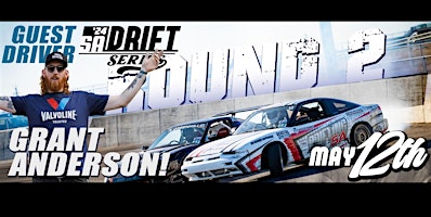 Imagem principal do evento Drifting SA - Round 2 SA Drift Series 2024 - Guest Driver GRANT ANDERSON