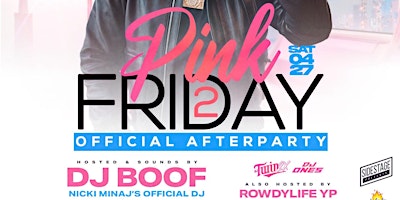 Pink Friday 2 Official After Party primary image