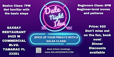 Image principale de Date Night Salsa Class