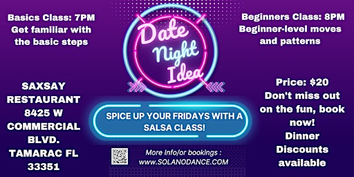 Image principale de Date Night Salsa Class