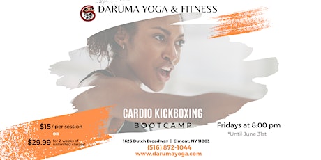 Cardio Kickboxing Bootcamp/HIIT Cardio Kickboxing