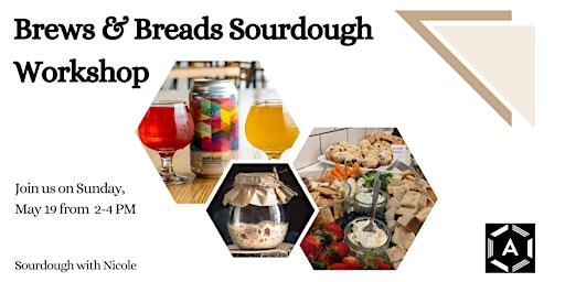 Imagem principal do evento Brews and Breads Sourdough Workshop
