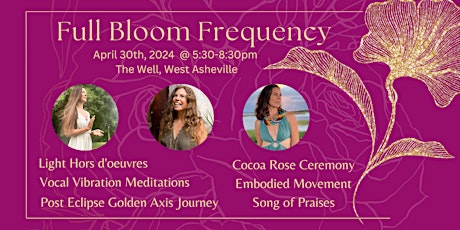 Full Bloom Frequency: A Rose Cocoa Ceremony