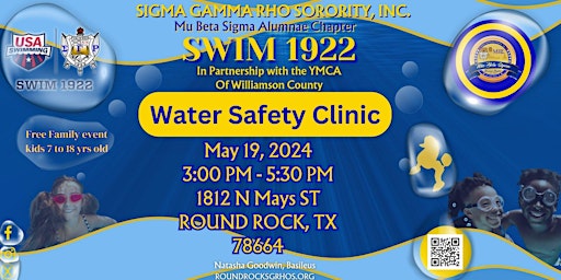 Imagem principal de Annual MBS SWIM1922 Swim Safety