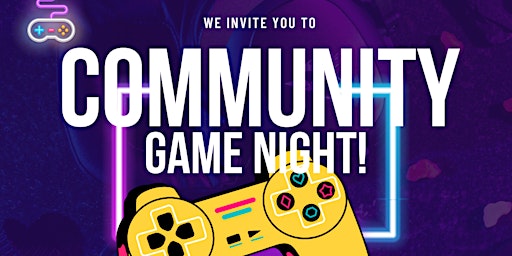 Image principale de Community Game Night at the Corner Theatre!