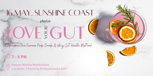 Love Your Gut - Sunshine Coast 16 May  primärbild