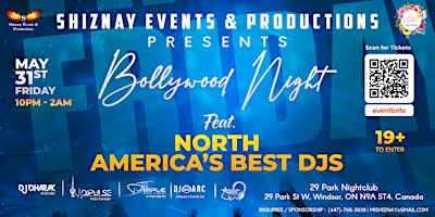 Imagem principal do evento Bollywood Night with North America Best DJs