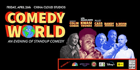 COMEDY WORLD :  a pro standup show primary image