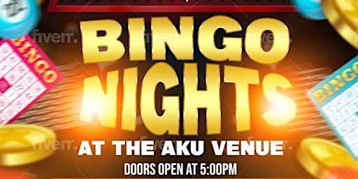 Imagem principal do evento Bingo Nights @ The Aku Venue