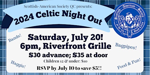 Primaire afbeelding van Celtic Night Out - Music & Fun!