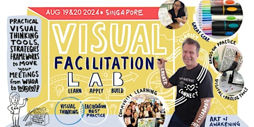Imagem principal do evento Art of Awakening Visual Facilitation Lab - Singapore AUGUST 2024