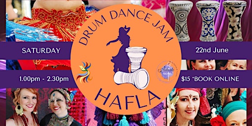 Imagem principal do evento Drum Dance Jam HAFLA