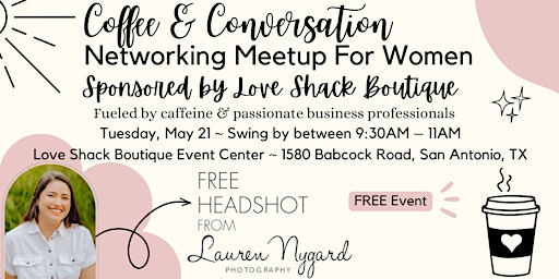 Coffee and Conversation : Networking Meetup For Women primary image