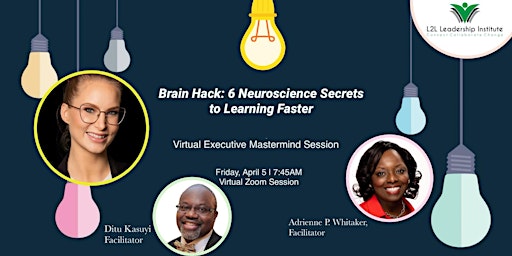Primaire afbeelding van Brain Hack: 6 secrets to learning faster, backed by neuroscience