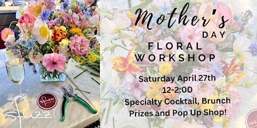 Mother's Day Floral Workshop at Sfuzzi primary image