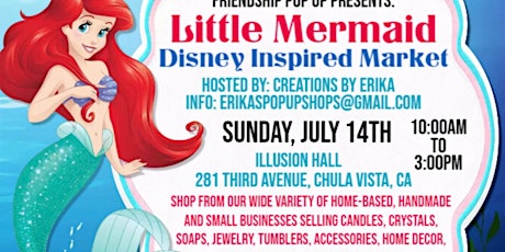 Little Mermaid Disney Inspired Market
