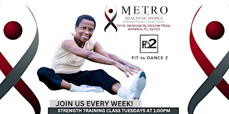 Free Exercise Strength and Tone Class  for Senior Citizens at Metro Health