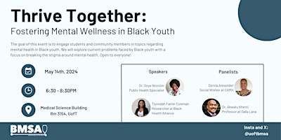 Thrive Together: Fostering Mental Wellness in Black Youth primary image