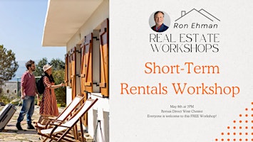 Imagem principal do evento Short-Term Rentals Workshop (Airbnb/VRBO)