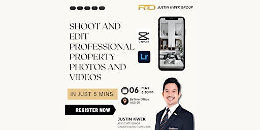 Imagem principal do evento Shoot and Edit Professional Property Photos and Videos