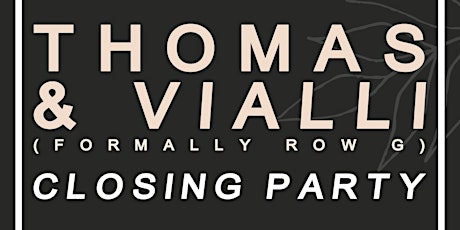 Thomas & Vialli (DJ) - Wild Paths Closing Party (Last Pub Standing) primary image