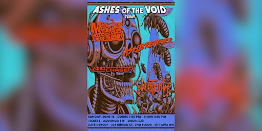 Immagine principale di Ashes of the Void Tour w/Ashbreather, Voidchaser, Nirthal & The Mystical... 