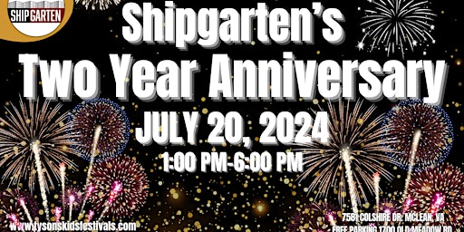 Primaire afbeelding van Shipgarten's Two Year Anniversary Party