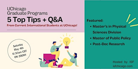 5 Top Tips + Q&A for UChicago Graduate Programs