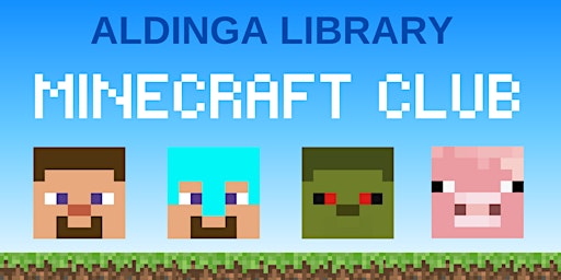 Imagem principal do evento Minecraft Club - Aldinga Library
