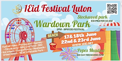 EID PRAYER & FESTIVAL IN THE PARKS - LUTON primary image
