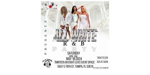 Primaire afbeelding van ALL WHITE R&B PARTY