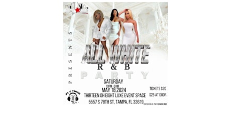 ALL WHITE R&B PARTY