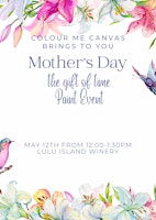 Primaire afbeelding van Colour Me Canvas Presents- Mother’s Day Paint Event