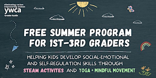 Primaire afbeelding van No-Cost Summer Program for 1st-3rd Graders July 8 and 9