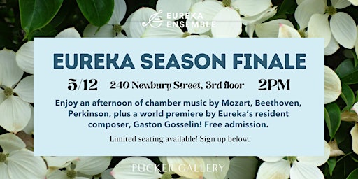 Eureka Season Finale at Pucker Gallery primary image