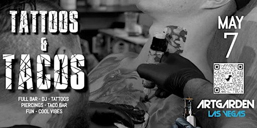 Tattoos & Taco Tuesdays @ Artgarden Las Vegas primary image
