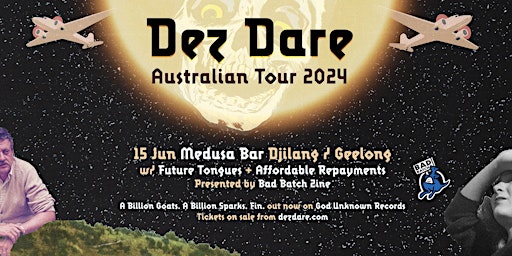 Dez Dare @ Medusa Bar Ft Future Tongues + Affordable Repayments primary image