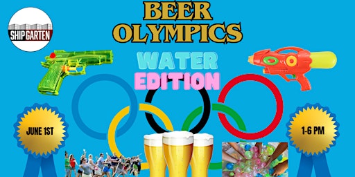 Imagem principal do evento Beer Olympics- Water Edition