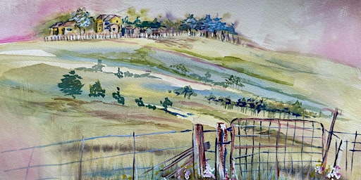 Looking back to Tilba Tilba watercolour class primary image