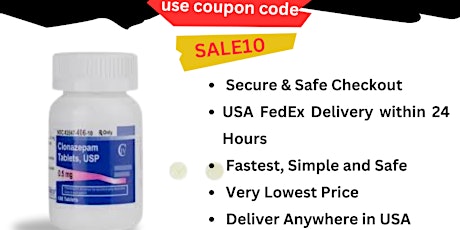 Order Clonazepam Online with Exclusive Offer