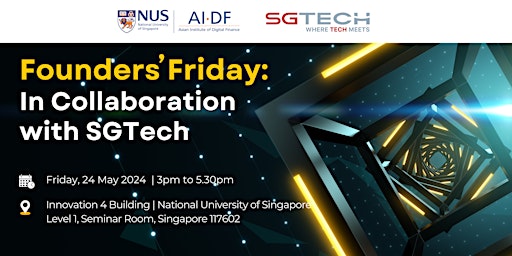 Founders' Friday: In Collaboration with SGTech primary image