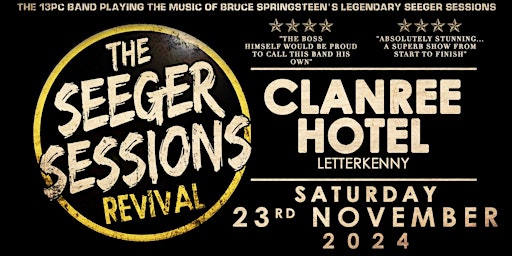 Primaire afbeelding van The Seeger Sessions Revival - The Clanree Hotel, Letterkenny