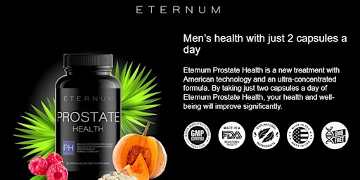 Primaire afbeelding van Eternum Prostate Health Reviews- {2024 Ripoff Exposed} Expert Analysis To Determine It's Legitimacy!