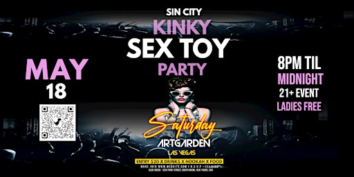 Imagem principal do evento Sin City Kinky Sex Toy Party