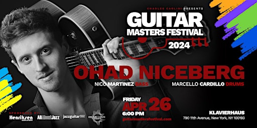 Immagine principale di Guitar Masters Festival: Ohad Niceberg 