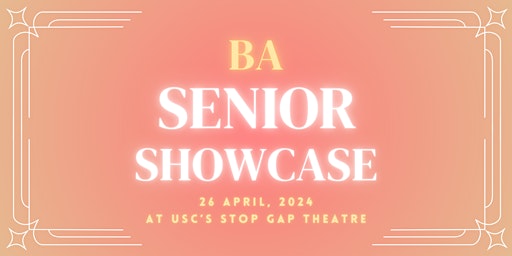 Primaire afbeelding van Impulse Theatre Company Presents: BA Senior Showcase