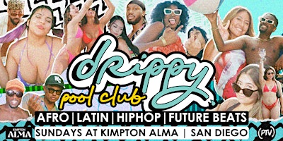 Imagem principal do evento Drippy Pool Club | Rooftop Pool Party | San Diego | July 7
