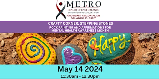 Imagem principal do evento Free CRAFTY CORNER:   Tuesday at Metro Health of East Orlando