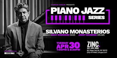 Imagem principal do evento Piano Jazz Series: Silvano Monasterios