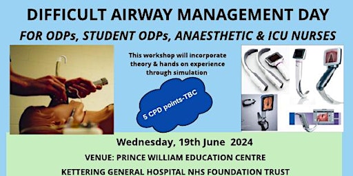 Immagine principale di DIFFICULT AIRWAY MANAGEMENT DAY 